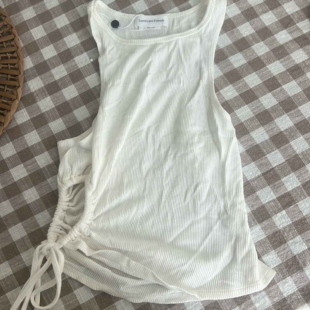 Lovers and Friends White tank